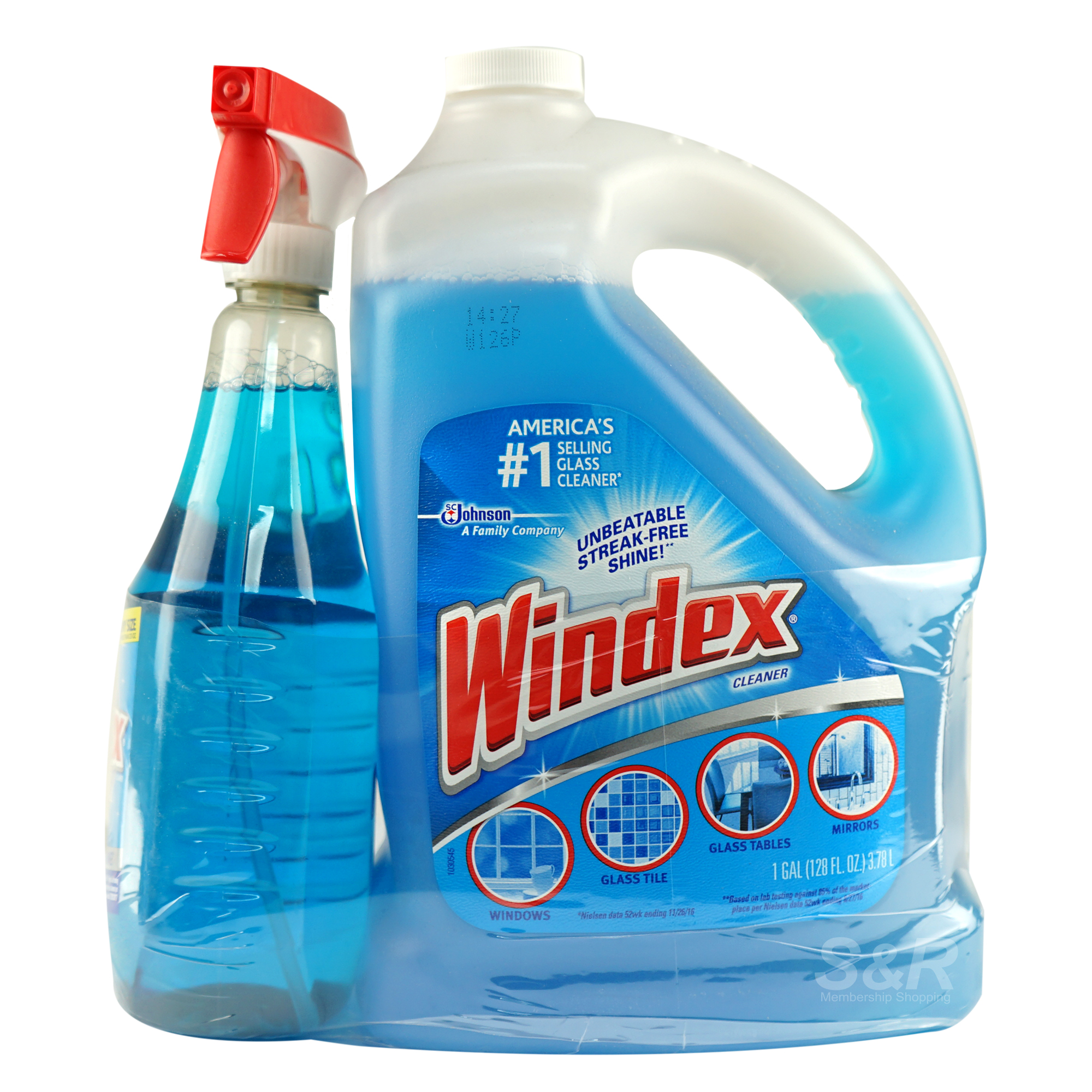Windex Glass Cleaner 2 bottles